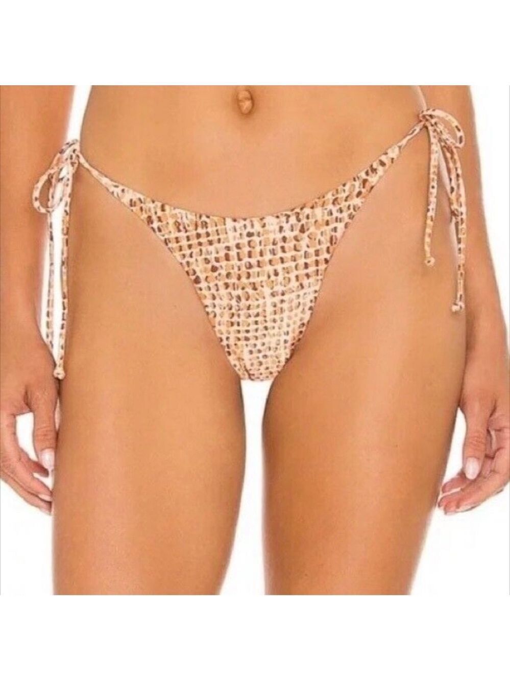L*Space Lennox Classic Bikini Bottom Wild Bunch Pattern NWT Size M